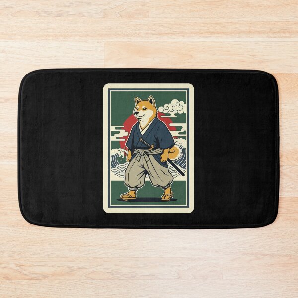 Item preview, Samurai Warrior Retro Illustration Bold Japanese Style  designed and sold by JordynLadukeg65.