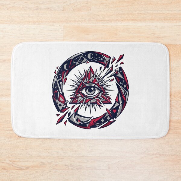 Item preview, Geometric All Seeing Eye Card Suits Mystical Emblem designed and sold by chattsuede.
