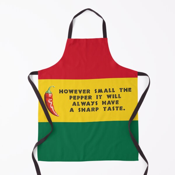Item preview, However small the pepper... | Ghanaian quote designed and sold by MammothArt.