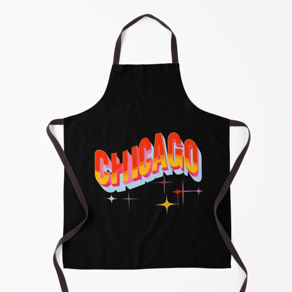 Item preview, Retro Chicago Typography Art – Bold City Name Design with Colorful Starburst Aesthetic designed and sold by Bright Nest Studio.