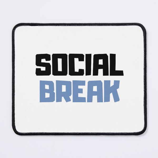 Item preview, Social Break-Minimalist Introvert Typography designed and sold by DomKo10.