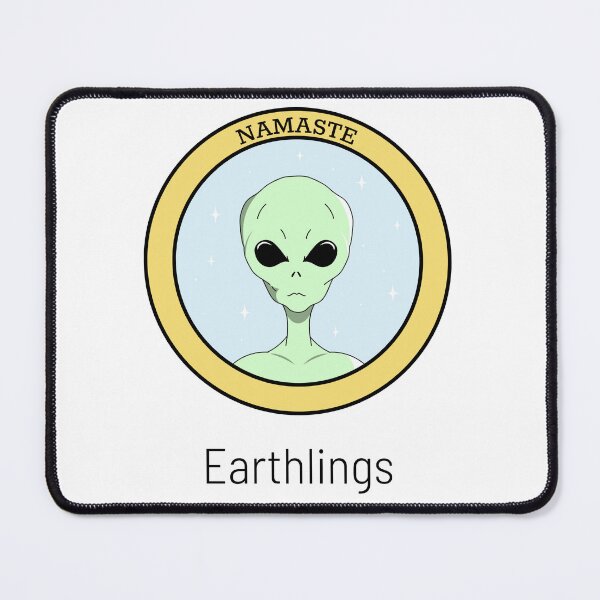 Item preview, Namaste Earthlings  designed and sold by SarcasticTeez.