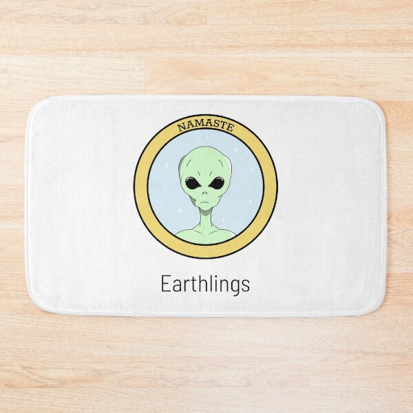 Item preview, Namaste Earthlings  designed and sold by SarcasticTeez.