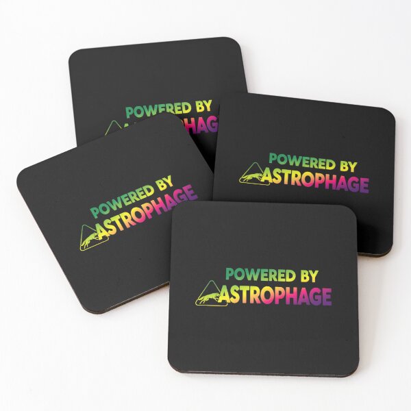 Item preview, Powered by Astrophage Project Hail Mary Retro Sci Fi Gradient Design designed and sold by kittens2doggy.