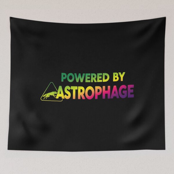 Item preview, Powered by Astrophage Project Hail Mary Retro Sci Fi Gradient Design designed and sold by kittens2doggy.
