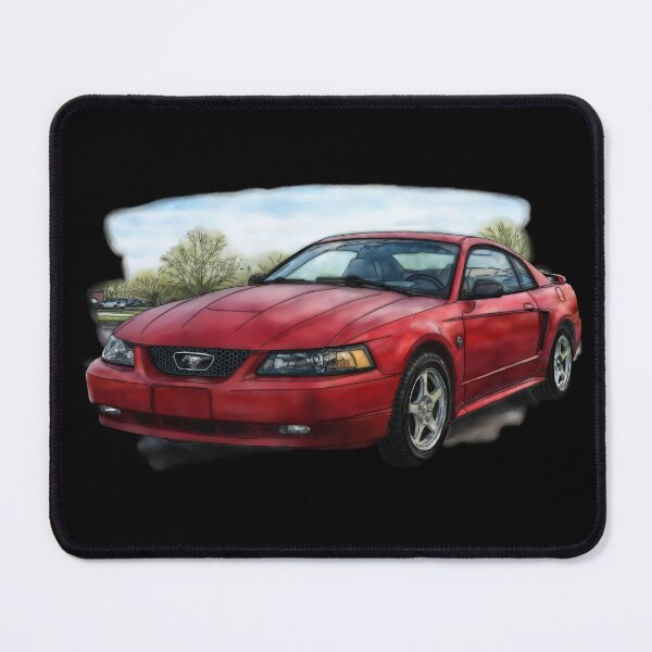 Item preview, Classic Red Mustang Drawing designed and sold by LeeAnnaRose96.