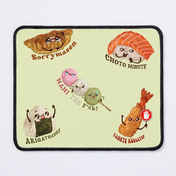 Item preview, Funny Cute Kawaii Japan English Sticker Pack designed and sold by DJava-ArtO.