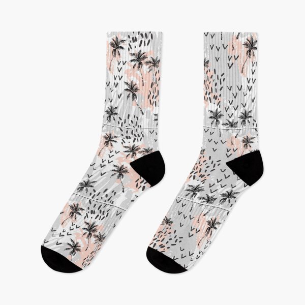 Item preview, Tropical Palm Tree Abstract Pattern | Minimal Beach Aesthetic Design designed and sold by RushVibeWear.