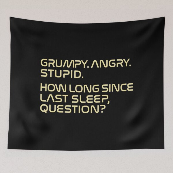 Item preview, Project Hail Mary Astrophage Sleep Deprived Nerd Humor Science Joke designed and sold by kittens2doggy.