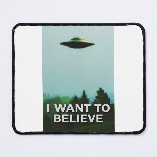Item preview, The X-Files I WANT TO BELIEVE original poster designed and sold by AstromechR2D2.