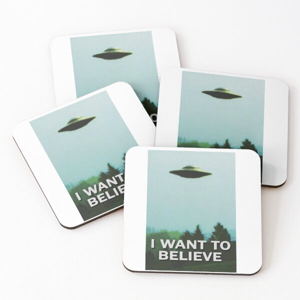 Item preview, The X-Files I WANT TO BELIEVE original poster designed and sold by AstromechR2D2.