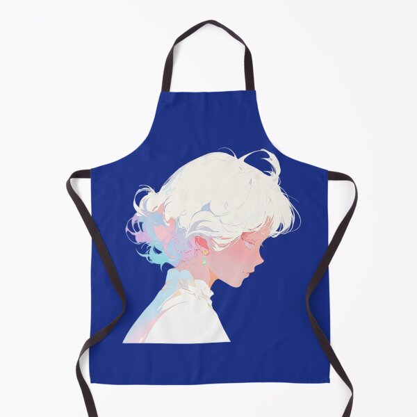 Item preview, Soft Dreamy Girl Profile Pastel Aesthetic Portrait designed and sold by KiraChie.