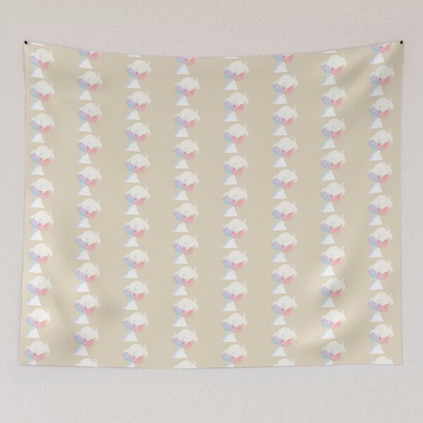 Item preview, Soft Dreamy Girl Profile Pastel Aesthetic Portrait designed and sold by KiraChie.