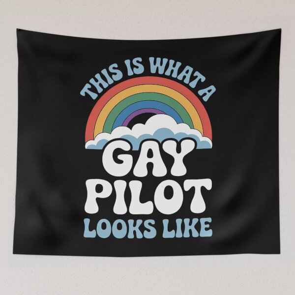 Item preview, This is What Gay Pilot Looks Like LGBT Gay Pilot designed and sold by HellD3vil-Art.