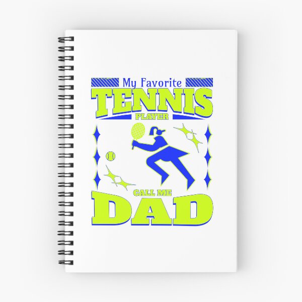 Item preview, My Favorite Tennis Player Calls Me Dad - Funny Tennis Dad Graphic designed and sold by Abaseen.