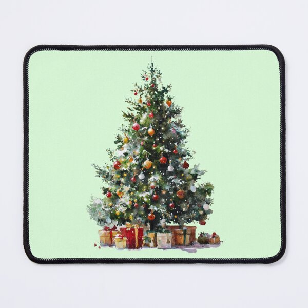 Item preview, Festive Tree Watercolor designed and sold by bubblyrainbow.