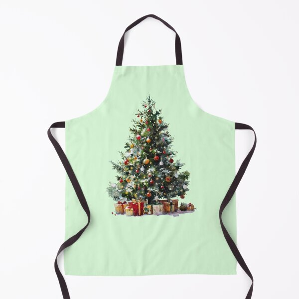 Item preview, Festive Tree Watercolor designed and sold by bubblyrainbow.