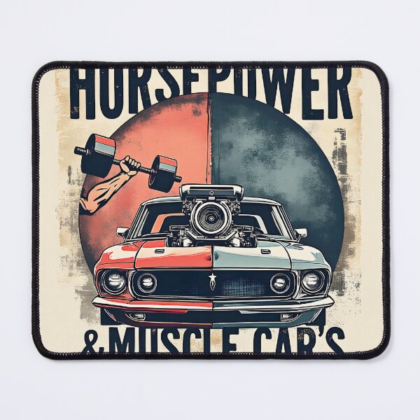 Item preview, HORSEPOWER & MUSCLE CARS designed and sold by Huskyyy Designs.