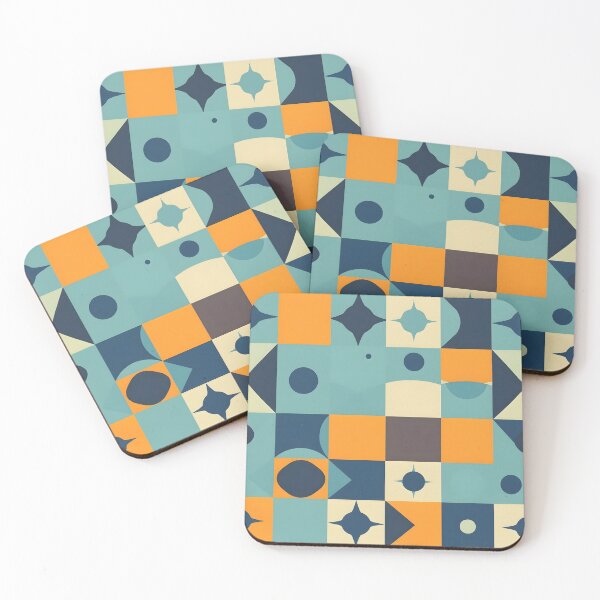 Item preview, Bright Mid Century Modern Pattern  designed and sold by GraphicsClub.