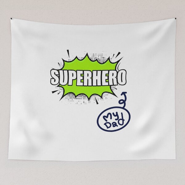 Item preview, My Dad Is My Superhero designed and sold by NxtGenDesigns.
