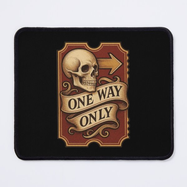Item preview, One Way Only Skull – Skulls Design & Illustration, Skull Art, Skeleton, Anatomy Skull, Dark Art Graphic designed and sold by Typologystudios.