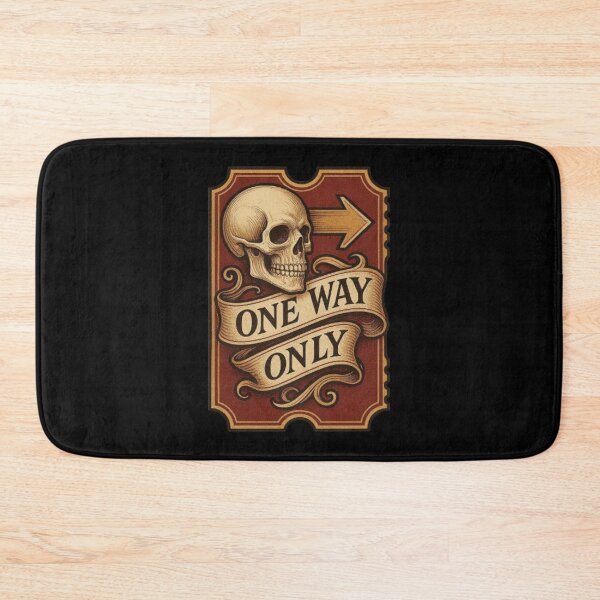 Item preview, One Way Only Skull – Skulls Design & Illustration, Skull Art, Skeleton, Anatomy Skull, Dark Art Graphic designed and sold by Typologystudios.
