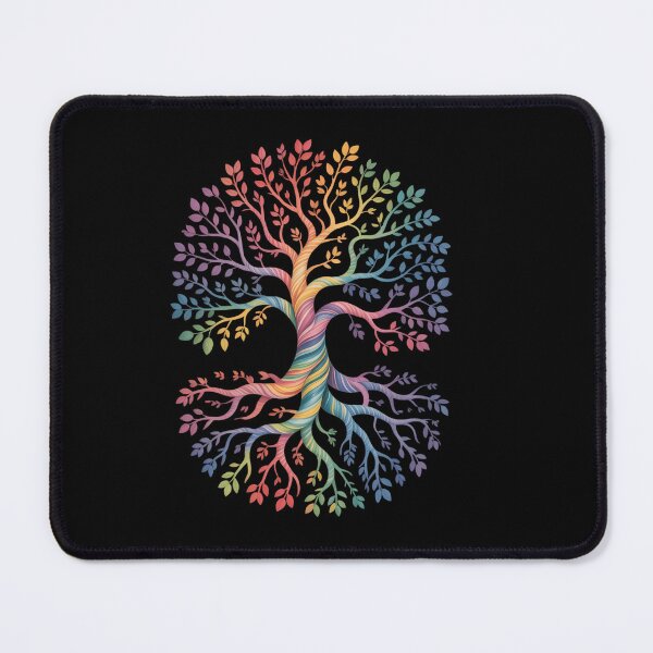 Item preview, Tree Life Rainbow LGBT Cool Gay Pride Flag Ally designed and sold by HellD3vil-Art.