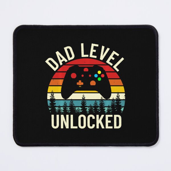 Item preview, Dad Level Unlocked Gamer Sunset Vintage Style designed and sold by FGTV2021.