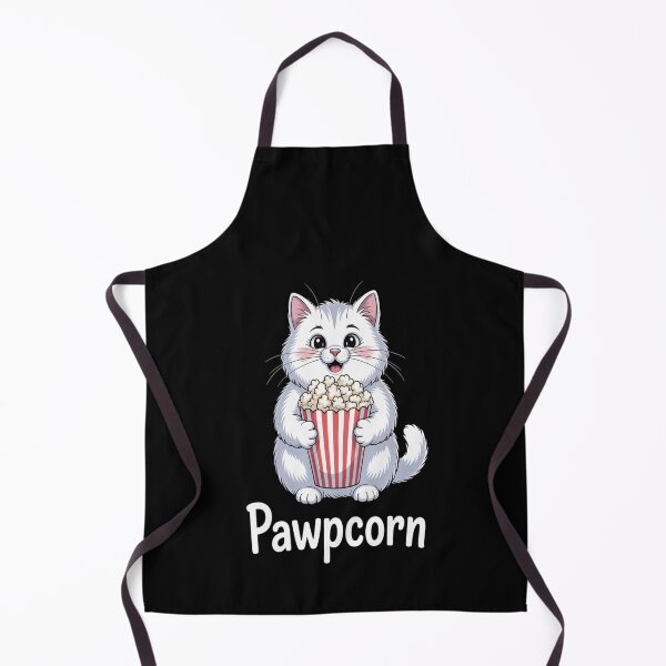 Item preview, Cute Pawpcorn Funny Movie Night Popcorn Fan designed and sold by gandebro.