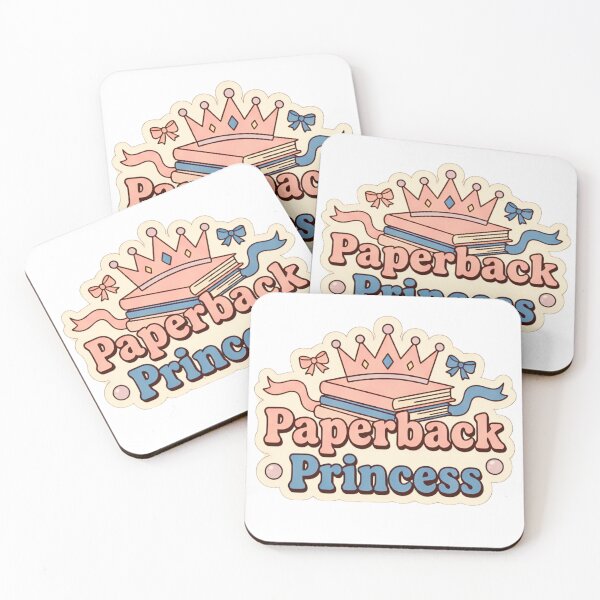Item preview, Paperback Princess - Cute Bookworm Graphic designed and sold by Whistle-and-Co.