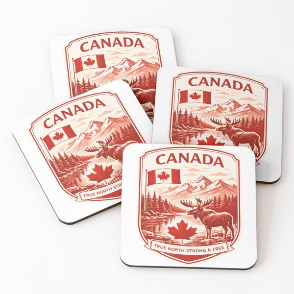 Item preview, Canada - True North Strong & Free designed and sold by PamLeeDesign.
