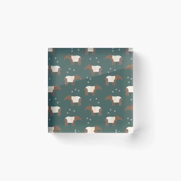 Item preview, Tapirs on green designed and sold by reneesillus.