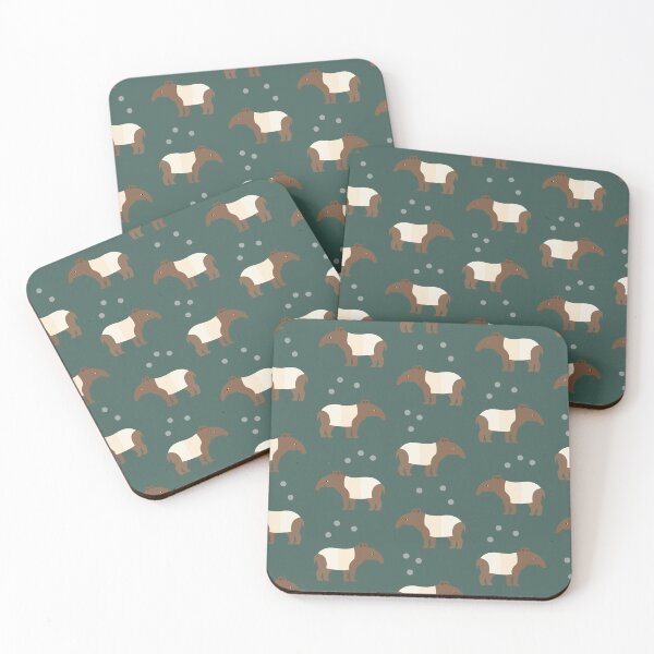 Item preview, Tapirs on green designed and sold by reneesillus.
