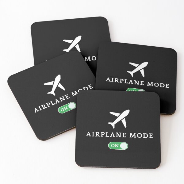 Item preview, Airplane Mode | No Connection | Introvert Minimal Aesthetic Design designed and sold by NeonGrain.