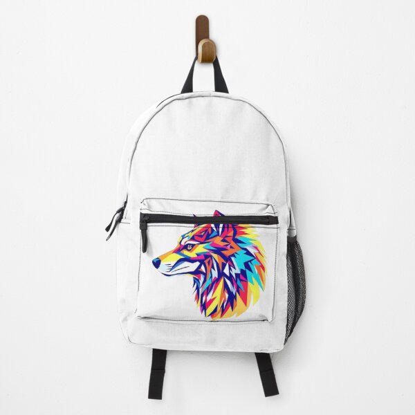 Item preview, Colorful Geometric Wolf designed and sold by SilentCanvasX.