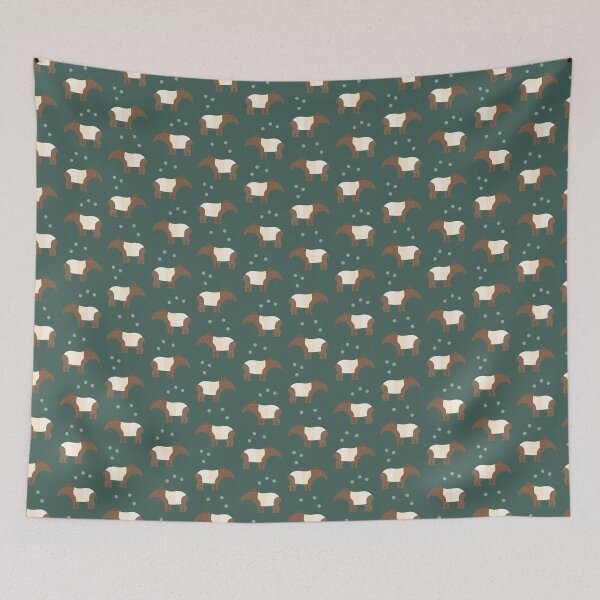Item preview, Tapirs on green designed and sold by reneesillus.