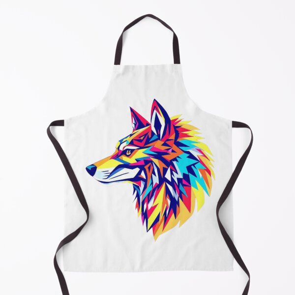 Item preview, Colorful Geometric Wolf designed and sold by SilentCanvasX.