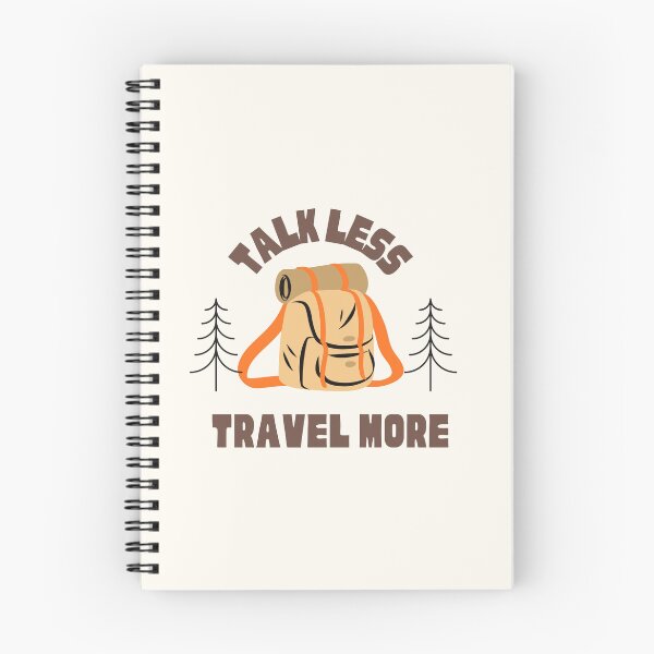 Item preview, travel more talk less designed and sold by MaaPaa shop.
