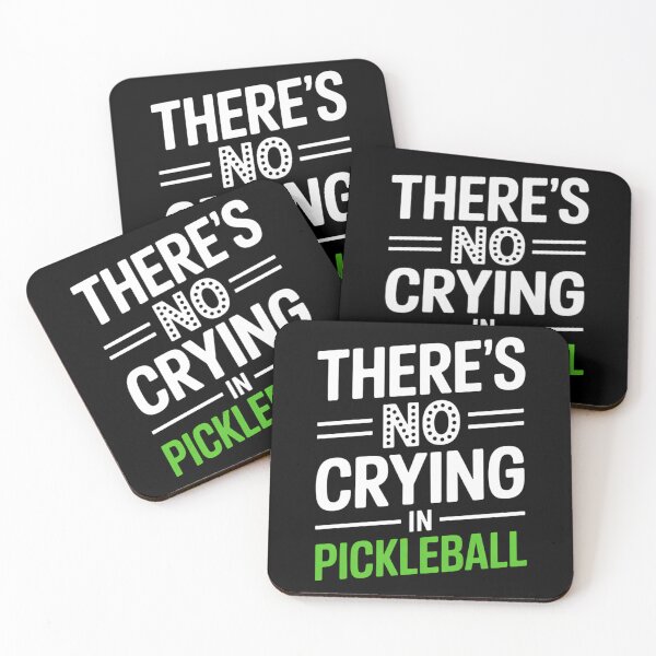 Item preview, There's No Crying In Pickleball Pickleball Rules designed and sold by HellD3vil-Art.