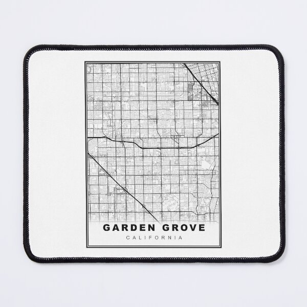 Item preview, Garden Grove Map designed and sold by Tamas Das.