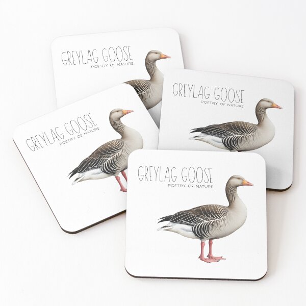 Item preview, Greylag Goose Poetry of Nature – Elegant Bird Illustration designed and sold by ArcticFoxStudio.