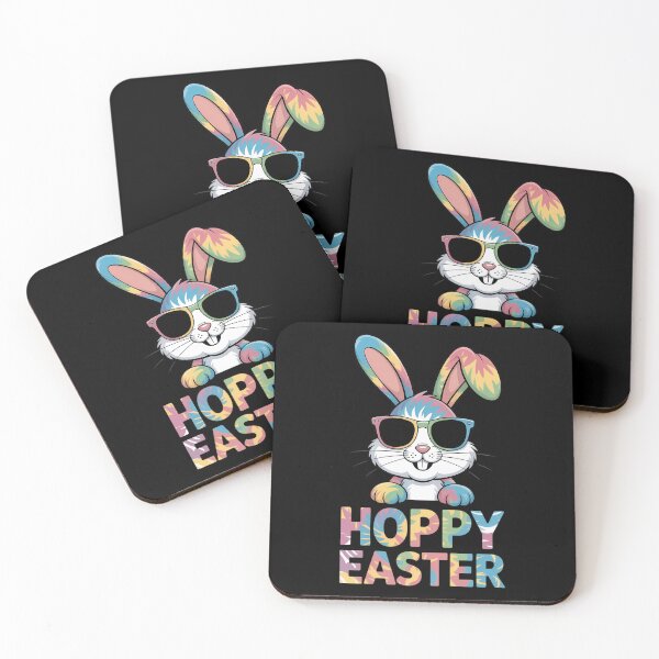 Item preview, Tie Dye Hoppy Easter Bunny Sunglasses Toddler designed and sold by HellD3vil-Art.