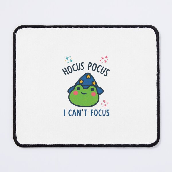 Item preview, Hocus Pocus I Can't Focus Frog — Cute Wizard Toad Kawaii Magic Illustration designed and sold by Colorful-Garden.