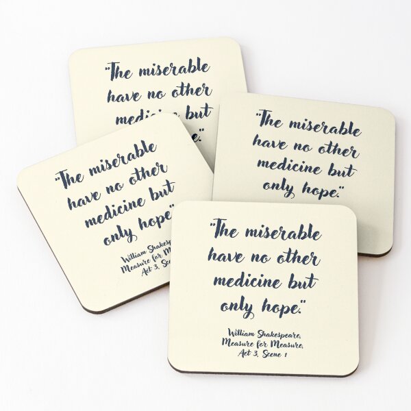 Item preview, Lit Shakespeare Quote from Measure for Measure designed and sold by CharlottePlaceArt.