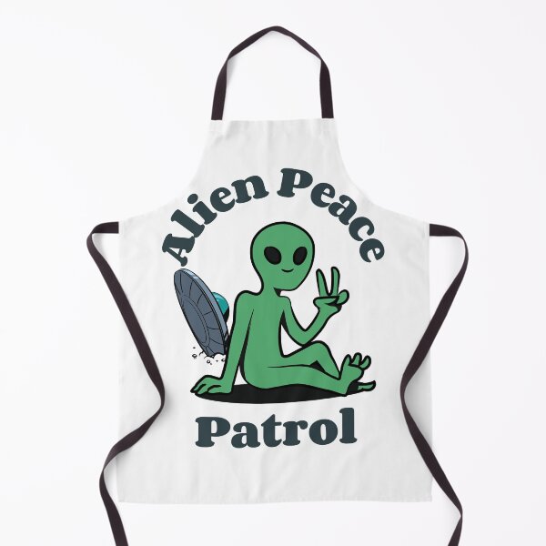 Item preview, Alien Peace Patrol designed and sold by SarcasticTeez.