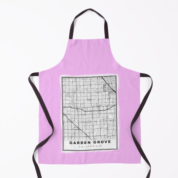 Item preview, Minimalist Garden Grove Map designed and sold by Tamas Das.