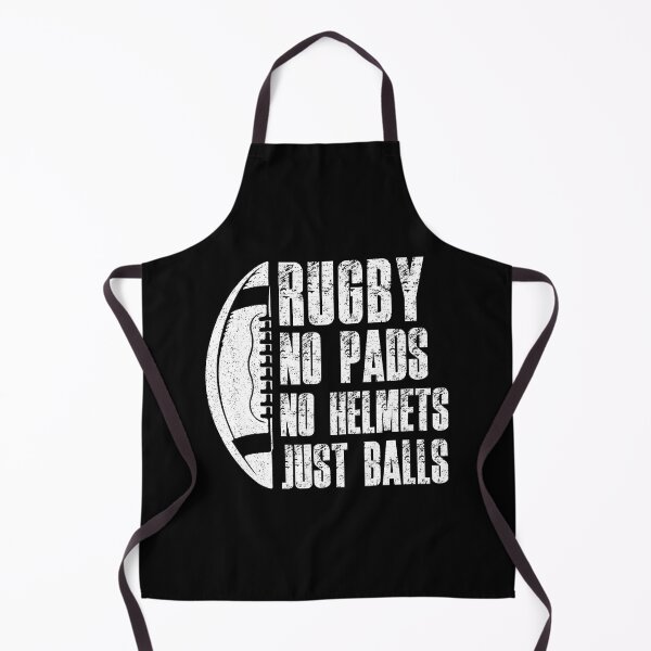 Item preview, No Pads No Helmets Just Balls Rugby Funny Sports designed and sold by GabrieSketcham.