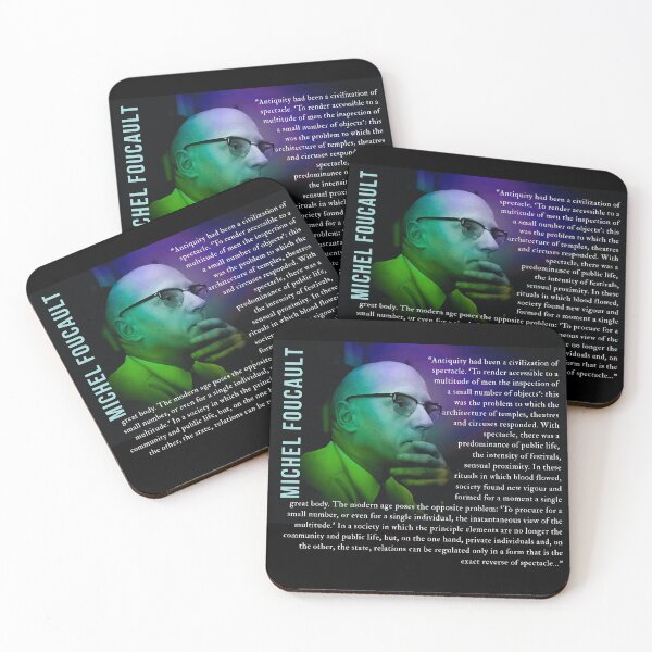 Item preview, Michel Foucault quote: Antiquity had been a civilization of spectacle. 'To render accessible to a multitude of men the inspection of a small number of objects': designed and sold by artbleed.