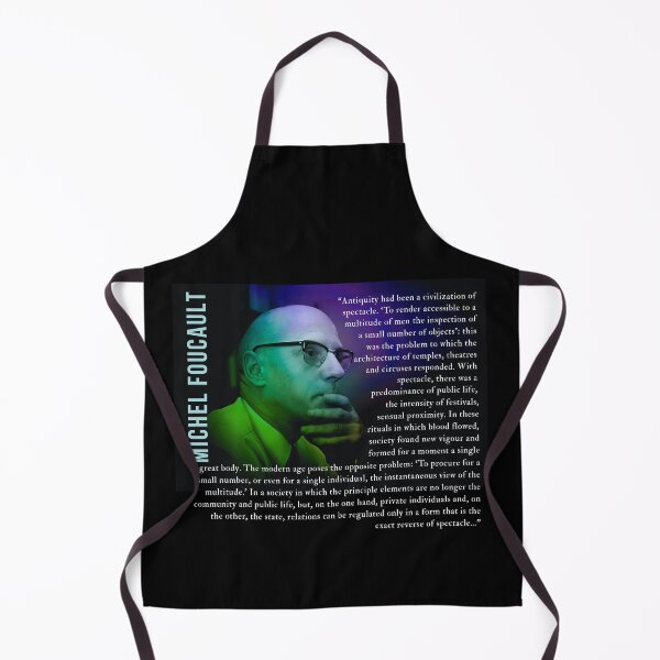 Item preview, Michel Foucault quote: Antiquity had been a civilization of spectacle. 'To render accessible to a multitude of men the inspection of a small number of objects': designed and sold by artbleed.