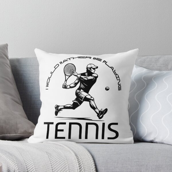 Item preview, I Would Rather Be Playing Tennis - Retro Tennis Player Sports Quote designed and sold by Abaseen.